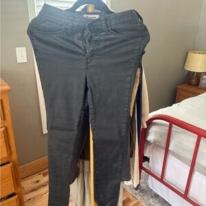 Madewell Charcoal Denim Pants